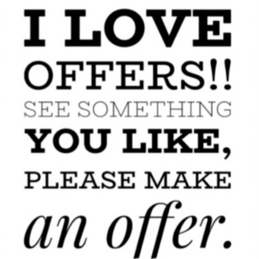Make me an offer!! 😃